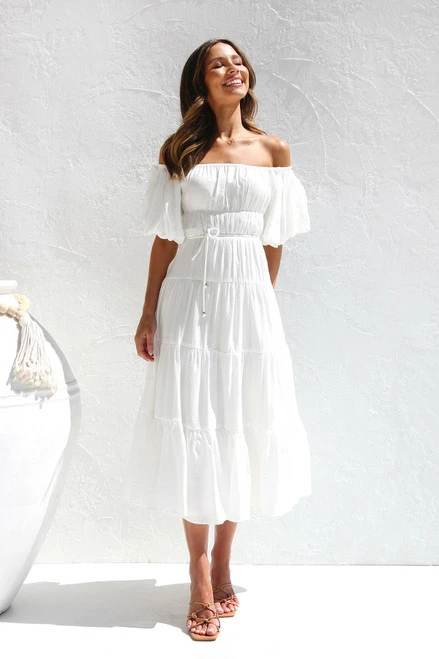 Monaco Dress WHITE Monaco Dress WHITE -Mona Shop IMG 5811 82244.1666924441