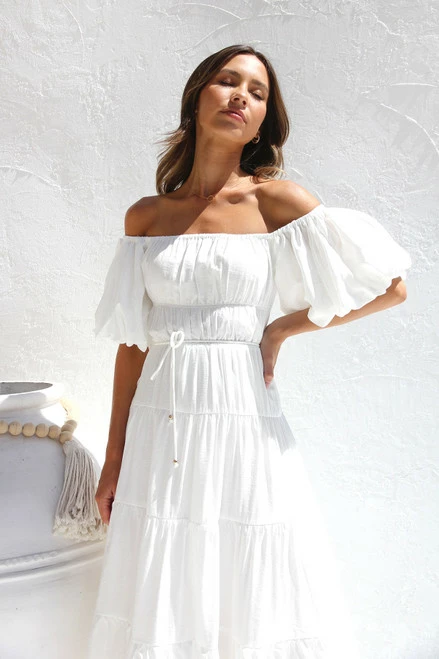 Monaco Dress WHITE Monaco Dress WHITE -Mona Shop IMG 5835 89555.1666924435