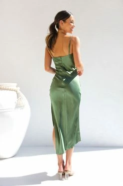 Mikayla Dress KHAKI 7 Mikayla Dress KHAKI -Mona Shop IMG 6025 99854.1663560635