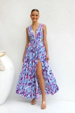 Kamilla Dress BLUE MULTI