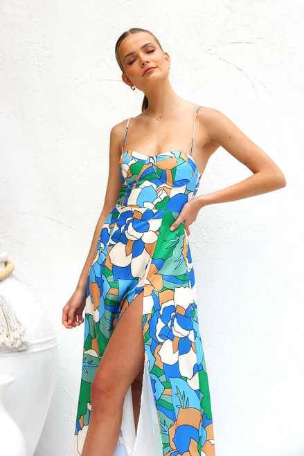 Azure Dress BLUE MULTI Azure Dress BLUE MULTI -Mona Shop IMG 6303 86042.1668716595