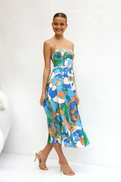 Azure Dress BLUE MULTI