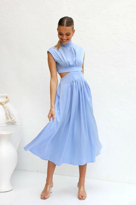 Terah Dress PERIWINKLE Terah Dress PERIWINKLE -Mona Shop IMG 6393 40218.1673954295