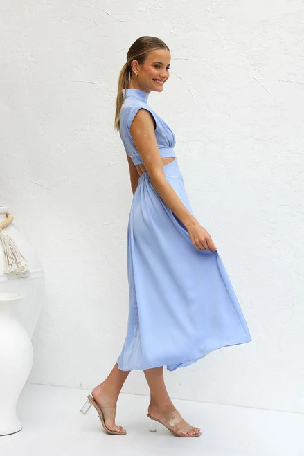 Terah Dress PERIWINKLE Terah Dress PERIWINKLE -Mona Shop IMG 6398 30514.1673954107