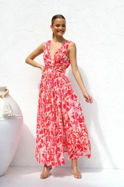 Kamilla Dress PINK MULTI 5 Kamilla Dress PINK MULTI -Mona Shop IMG 6458 95713.1668078240