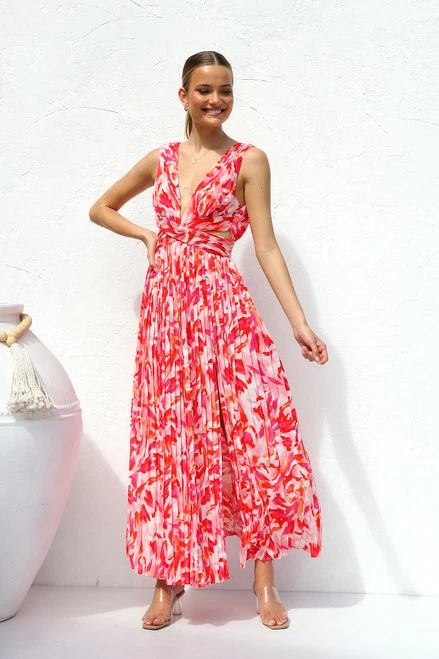 Kamilla Dress PINK MULTI Kamilla Dress PINK MULTI -Mona Shop IMG 6458 95713.1668078240