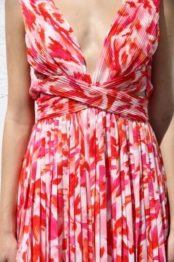 Kamilla Dress PINK MULTI 10 Kamilla Dress PINK MULTI -Mona Shop IMG 6496 01028.1668078195