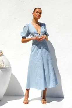 Kellie Dress BLUE 6 Kellie Dress BLUE -Mona Shop IMG 6535 67090.1668492873