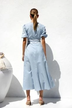 Kellie Dress BLUE 8 Kellie Dress BLUE -Mona Shop IMG 6550 25324.1668492856