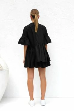 Jaxon Dress BLACK 9 Jaxon Dress BLACK -Mona Shop IMG 6671 69649.1668491732