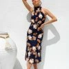 Tamika Dress NAVY FLORAL