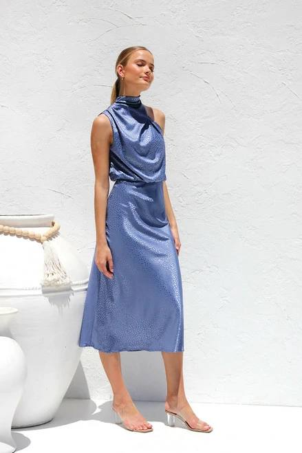 Tamika Dress BLUE LEOPARD Tamika Dress BLUE LEOPARD -Mona Shop IMG 7054 14110.1673955296