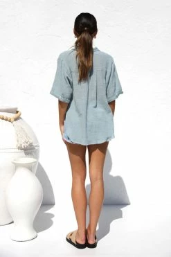 Chase Shirt BLUE -Mona Shop IMG 7594 40425.1668511438