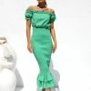 Gretal Dress GREEN -Mona Shop IMG 7751 64234.1669896434