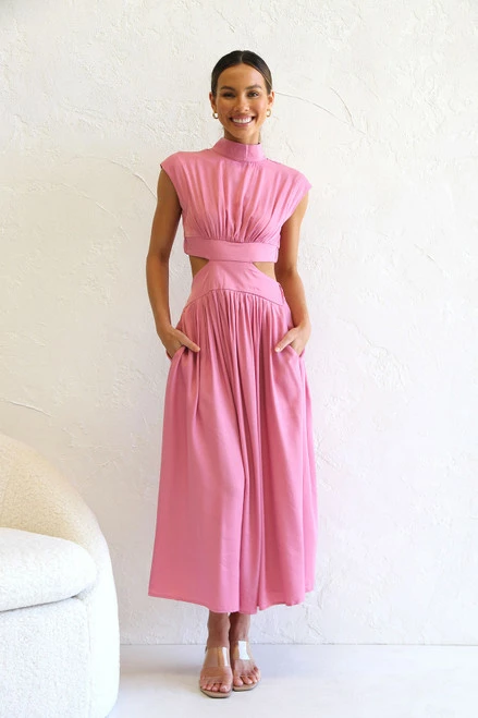 Terah Dress PINK Terah Dress PINK -Mona Shop IMG 7784 48547.1669718249