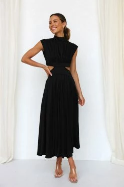 Terah Dress BLACK -Mona Shop IMG 8616 00512.1672548441