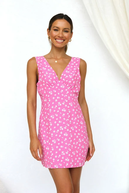 Laurie Dress PINK Laurie Dress PINK -Mona Shop IMG 8726 25042.1672380472