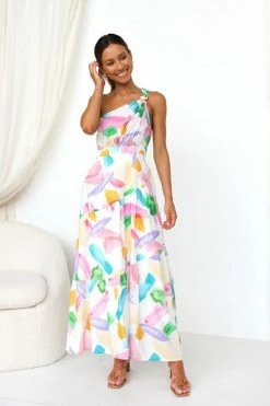 Lauren Dress MULTI -Mona Shop IMG 9303 32460.1673491875