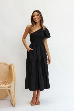 Alexandra Dress BLACK -Mona Shop IMG 9463 70737.1674130514