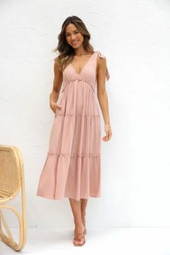 Fiona Dress DUSTY ROSE -Mona Shop IMG 9972 13167.1674130461