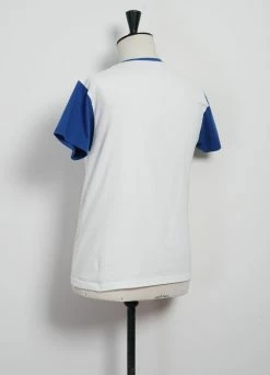 KAPITAL HARD RAIN | 2 Tone Ringer T-shirt | White & Blue -Mona Shop K2206SC146 20 Jersey 2TONES Ringer T HARD RAIN 5