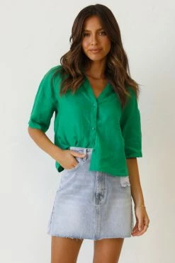 Lucia Denim Skirt -Mona Shop L4A0458 1 12760.1640926889