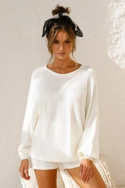 Brandy Knit Shorts IVORY 7 Brandy Knit Shorts IVORY -Mona Shop L4A0544 1 04489.1592201930