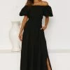 Denise Dress BLACK 1 Denise Dress BLACK -Mona Shop L4A0624 35324.1647315520