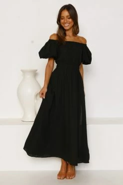 Denise Dress BLACK -Mona Shop L4A0627 60771.1647315952