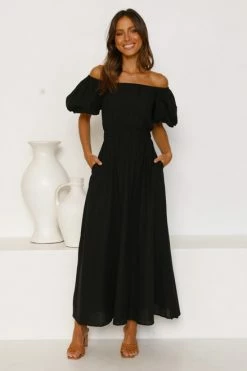 Denise Dress BLACK -Mona Shop L4A0631 62938.1646880161
