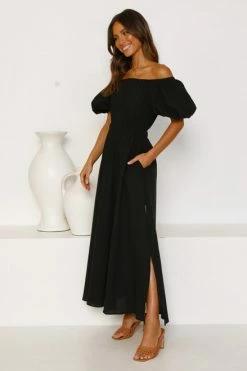 Denise Dress BLACK -Mona Shop L4A0639 13941.1647315958