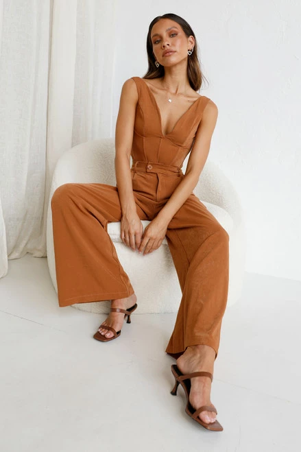 Onda Pants TAN Onda Pants TAN -Mona Shop L4A0653 20895.1652661561