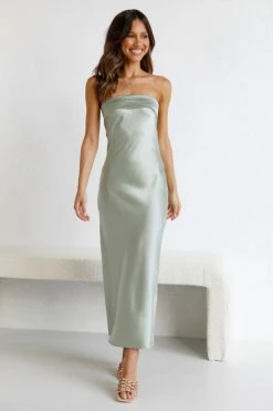 Dana Dress SAGE -Mona Shop L4A0708 70301.1651557171