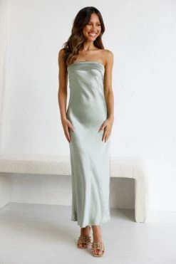 Dana Dress SAGE -Mona Shop L4A0714 15097.1651557171