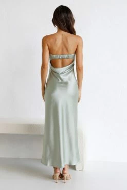 Dana Dress SAGE -Mona Shop L4A0726 35649.1651573866