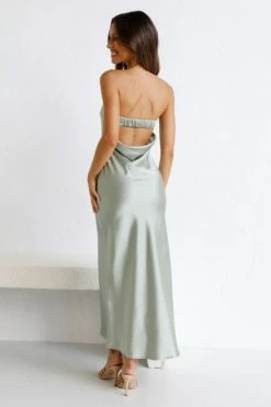 Dana Dress SAGE -Mona Shop L4A0731 79550.1651573878