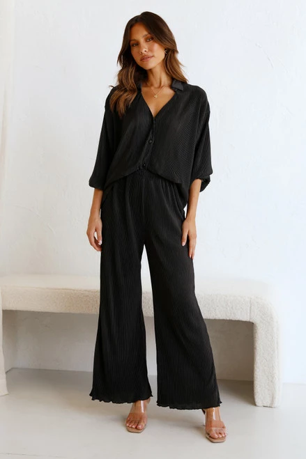 Adira Pants BLACK Adira Pants BLACK -Mona Shop L4A0807 73359.1650401781