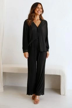 Adira Pants BLACK 9 Adira Pants BLACK -Mona Shop L4A0817 45352.1650401788