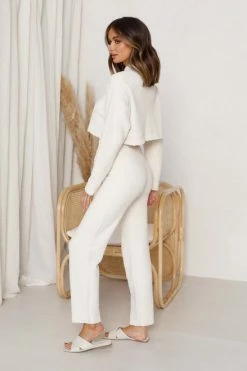 Marta Pants IVORY 8 Marta Pants IVORY -Mona Shop L4A0835 24955.1596601887