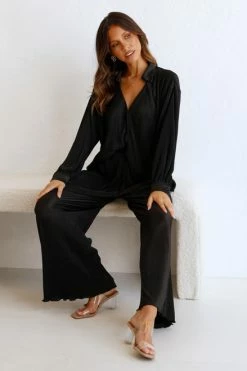 Adira Pants BLACK 6 Adira Pants BLACK -Mona Shop L4A0835 72908.1650401784