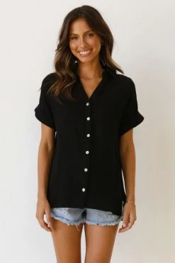 Nina Top BLACK -Mona Shop L4A0945 1 28006.1641881490