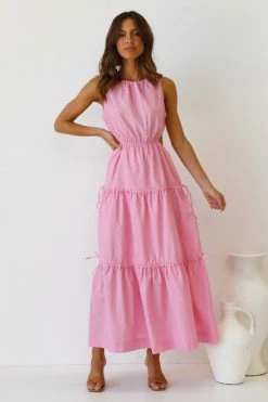 Tasha Dress PINK -Mona Shop L4A1028 88026.1641875557