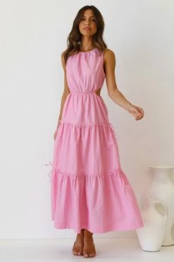 Tasha Dress PINK -Mona Shop L4A1033 13653.1641875558