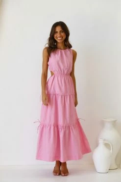 Tasha Dress PINK -Mona Shop L4A1035 95548.1641875558