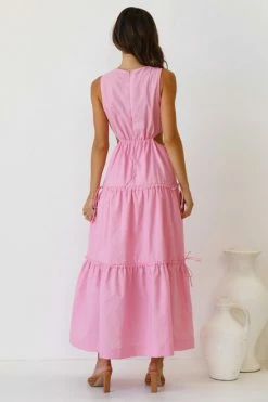 Tasha Dress PINK -Mona Shop L4A1041 17206.1641875557