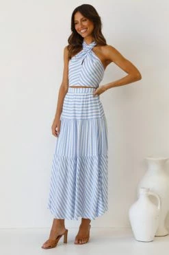 Kerry Set BLUE STRIPE -Mona Shop L4A1078 99984.1643008993