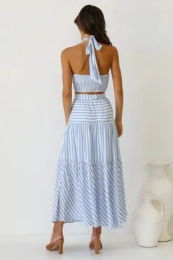 Kerry Set BLUE STRIPE -Mona Shop L4A1083 60473.1643008982