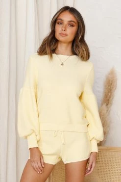 Jodie Shorts YELLOW -Mona Shop L4A1117 1 66945.1596713613