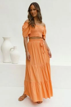 Erina Top ORANGE -Mona Shop L4A1392 92281.1636074503