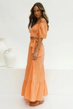 Erina Top ORANGE -Mona Shop L4A1433 69657.1636603134